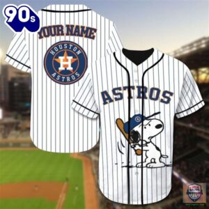 Houston Astros Snoopy Custom Name…