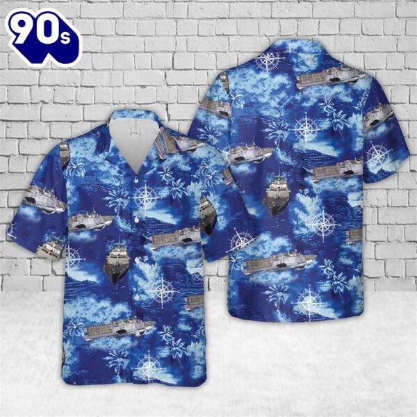 Navy USS (LCS-1) Hawaiian Shirt