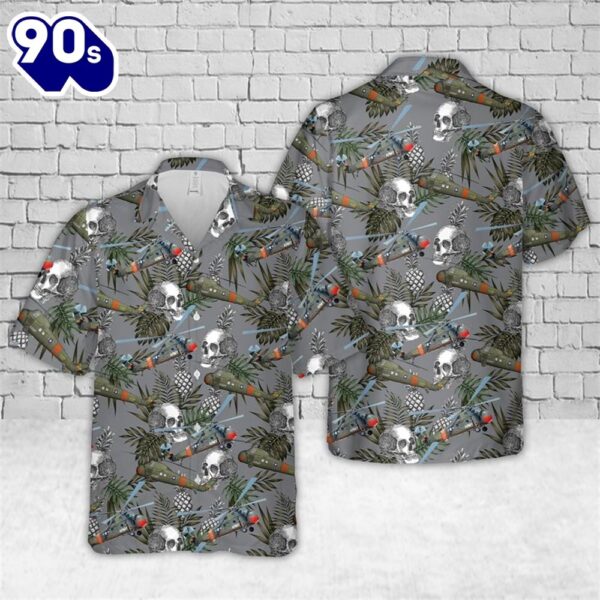 Sikorsky H-34 US Army Hawaiian Shirt