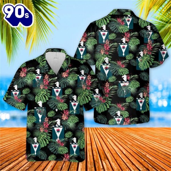 US Army 101st Aviation Regiment Hawaiian Shirt