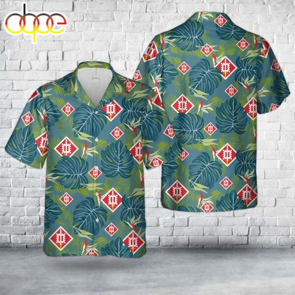 US Army 18th Engineer Brigade Hawaiian Shirt