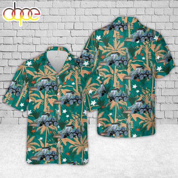 US Army 1990 Freightliner Unimog 419 Hawaiian Shirt