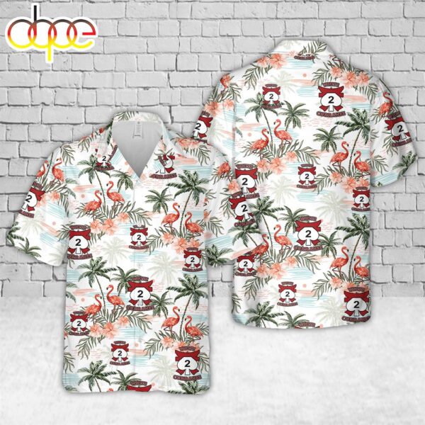 US Army 2-506 Infantry Regiment – White Currahee Rakkasans Hawaiian Shirt