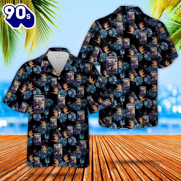 US Army 3-1 Assault Helicopter Battalion Hawaiian Shirt