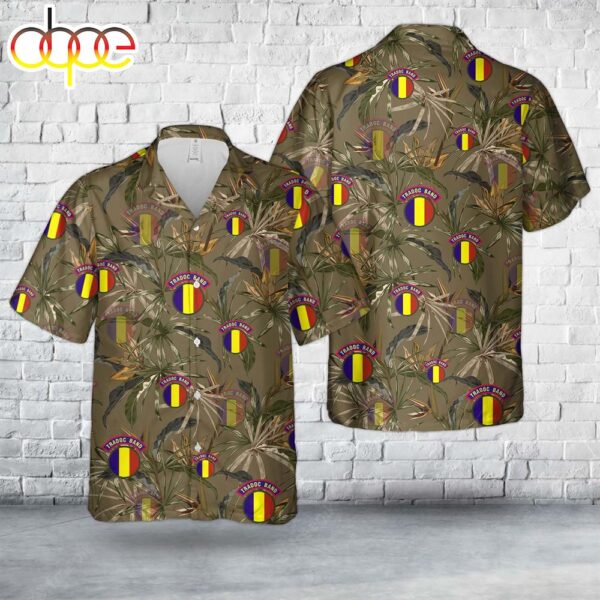 US Army Army Training and Doctrine Command Band (TRADOC Band) Hawaiian Shirt