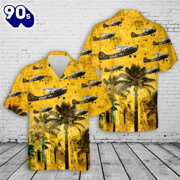 US Army Cessna O-1 Bird Dog Hawaiian Shirt