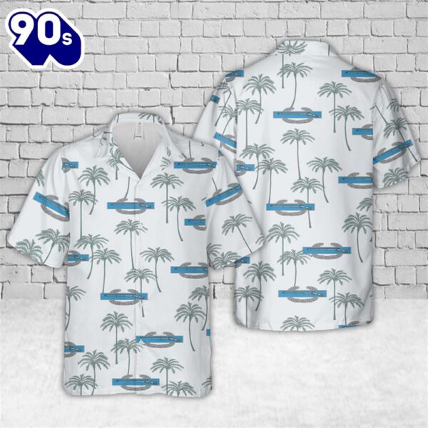 US Army Combat Infantryman Badge (CIB) Hawaiian Shirt