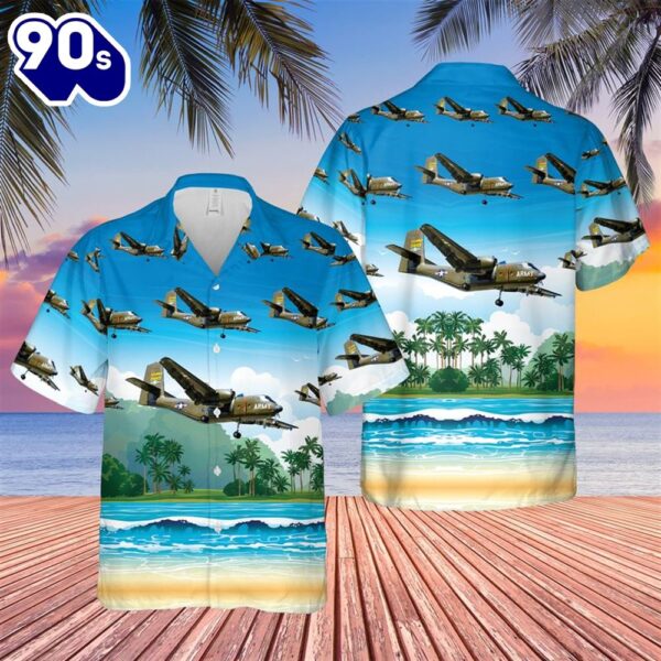 US Army De Havilland Canada DHC-4 Caribou Hawaiian Shirt