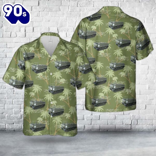 US Army M29 Weasel Hawaiian Shirt