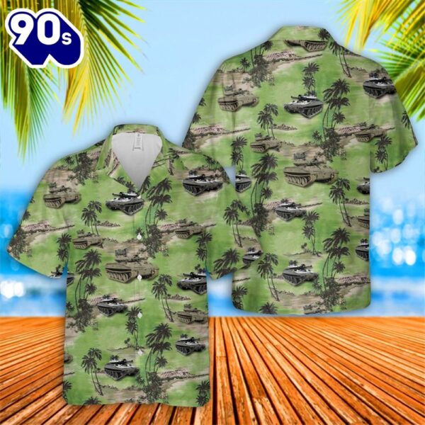 US Army M551 Sheridan Hawaiian Shirt