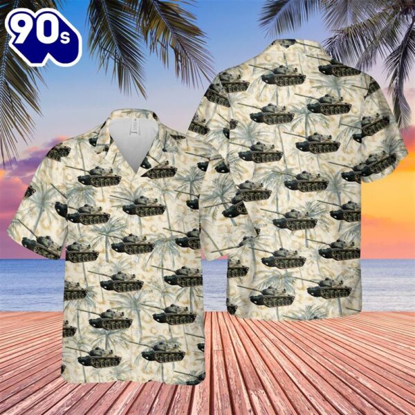 US Army M60A3 Patton Hawaiian Shirt