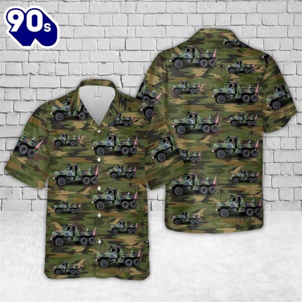 US Army M939 Truck Hawaiian Shirt