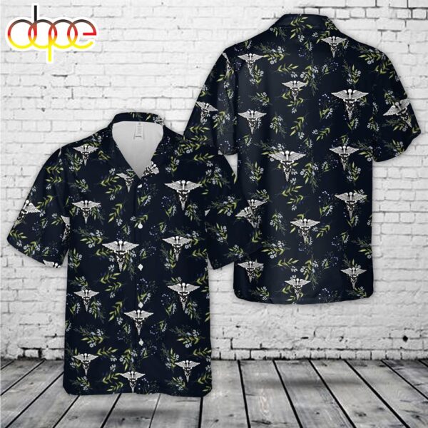 U.S. Army Medical Service Corps Hawaiian Shirt