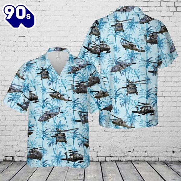 US Army Sikorsky UH-60 Black Hawk Hawaiian Shirts