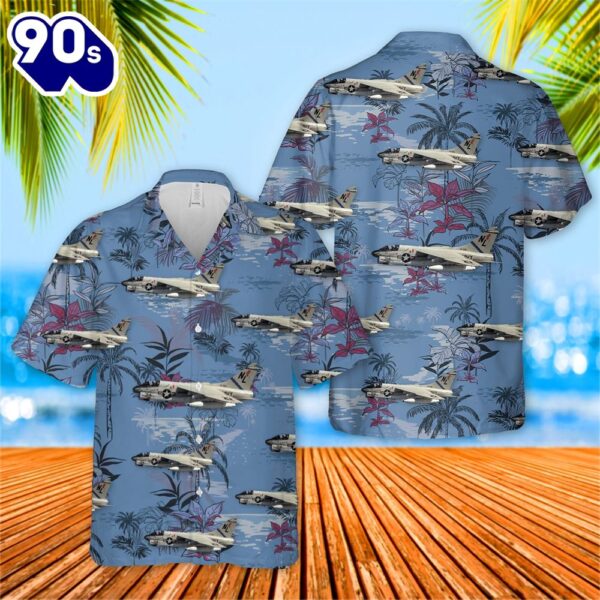 US Navy A7E Corsair II Of Va-22 Hawaiian Shirt