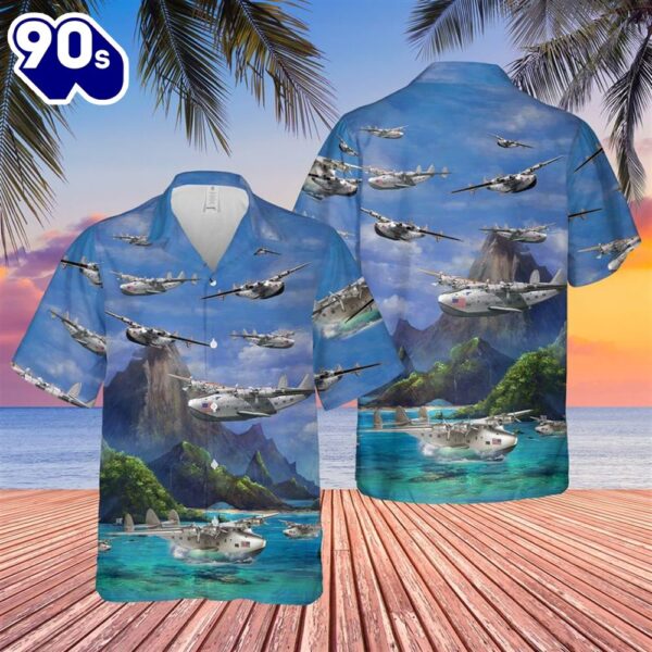 US Navy Boeing 314 Clipper Hawaiian Shirt