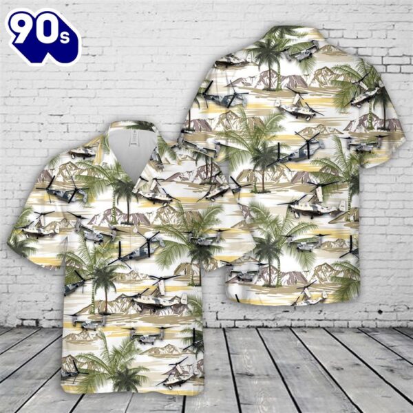 U.S. Navy CMV-22B Osprey Hawaiian Shirt