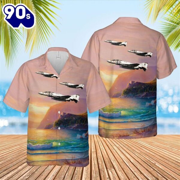 US Navy F-4J of VF-74 Hawaiian Shirt