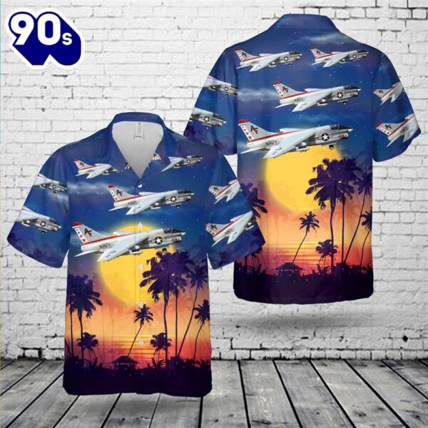 US Navy LTV A-7 Corsair II Of VA-204 Hawaiian Shirt