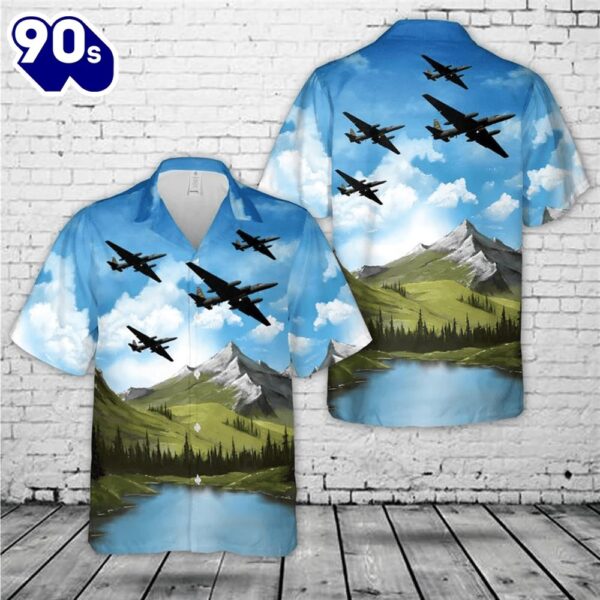 Us Air Force 5Th Reconnaissance Squadron Lockheed U-2 Trendy Hawaiian Shirt