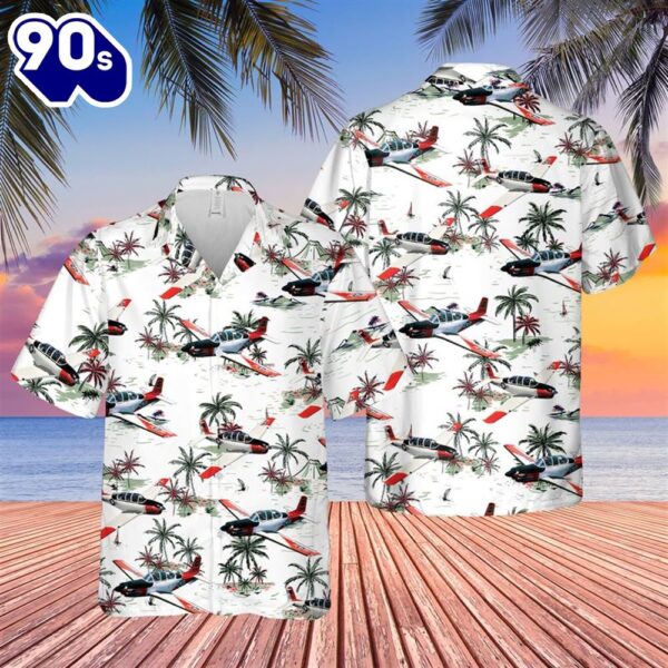 Us Navy Beechcraft T-34 Mentor Hawaiian Shirt