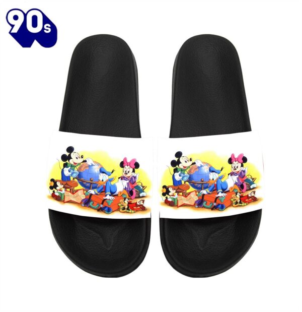 Disney Characters Mickey Goofy Donald Duck  Gift For Fans Sandals