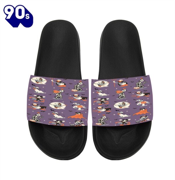 Disney Mickey And Friends Halloween Gift For Fans Sandals