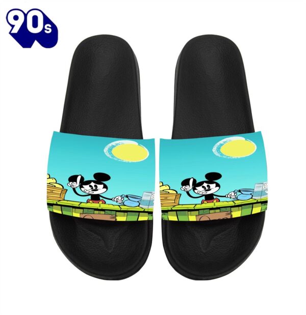 Disney Mickey Lemon Gift For Fans Sandals