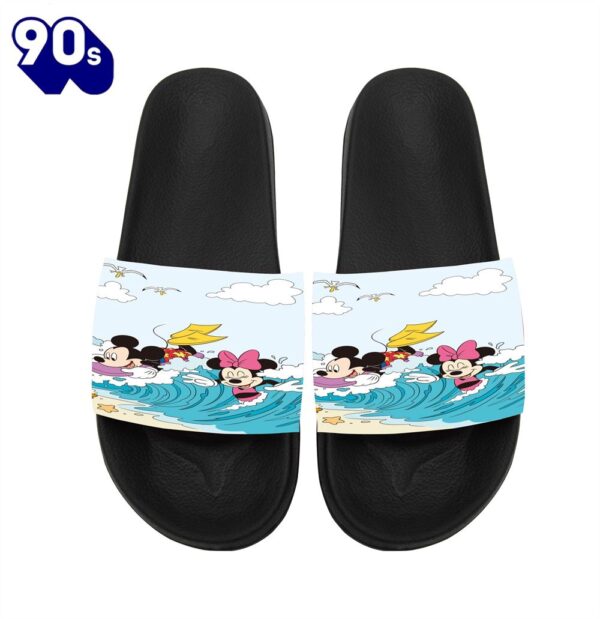 Disney Mickey Minnie Beach Gift For Fans Sandals