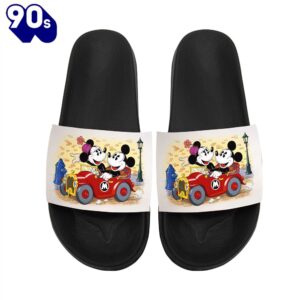 Disney Mickey Minnie Riding Car…