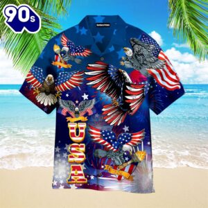 Independence USA Flag Eagles 4th…
