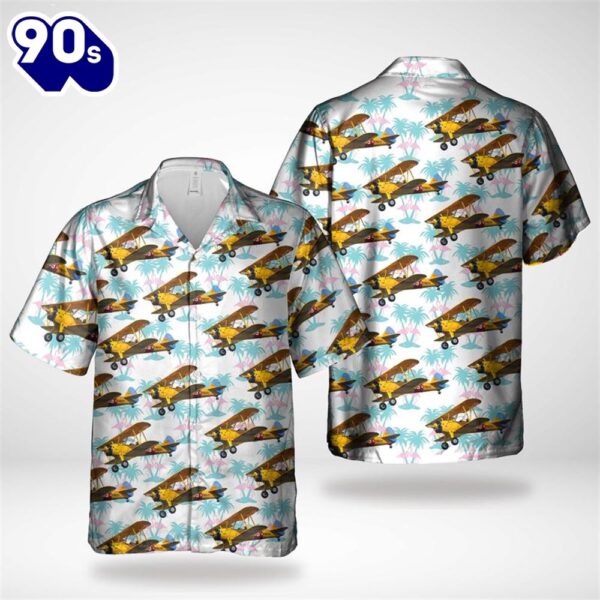US NAVY, Boeing-Stearman Model 75 Hawaiian Shirt