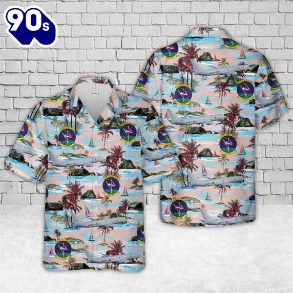 US Navy P-8A Poseidon VX-20 Squadron Hawaiian Shirt