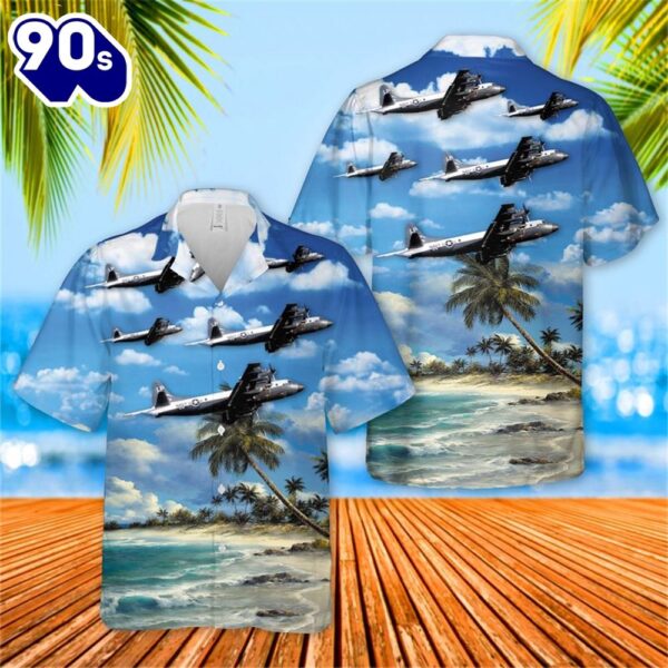 US Navy Patrol Squadron 49 P-3A Hawaiian Shirt