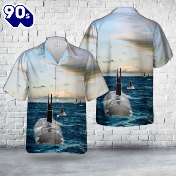 US Navy Submarine Bubblehead Hawaiian Shirt