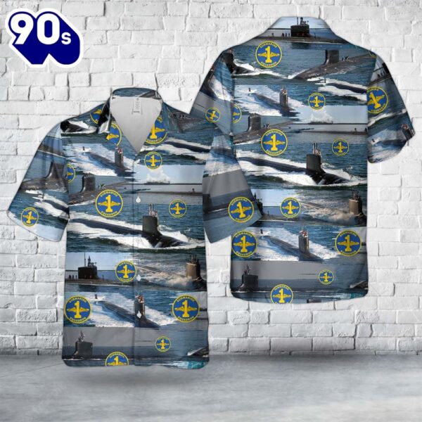 US Navy Submarine Squadron 1 SUBRON 1 Hawaiian Shirt