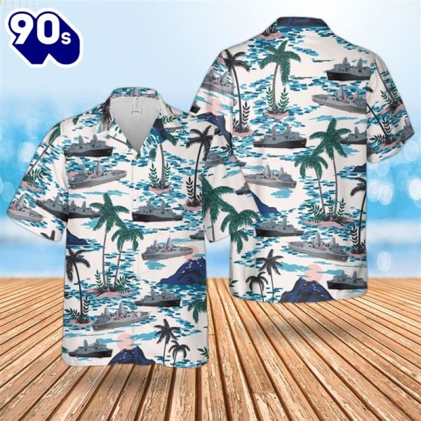 US Navy USS New York (LPD-21) Hawaiian Shirt