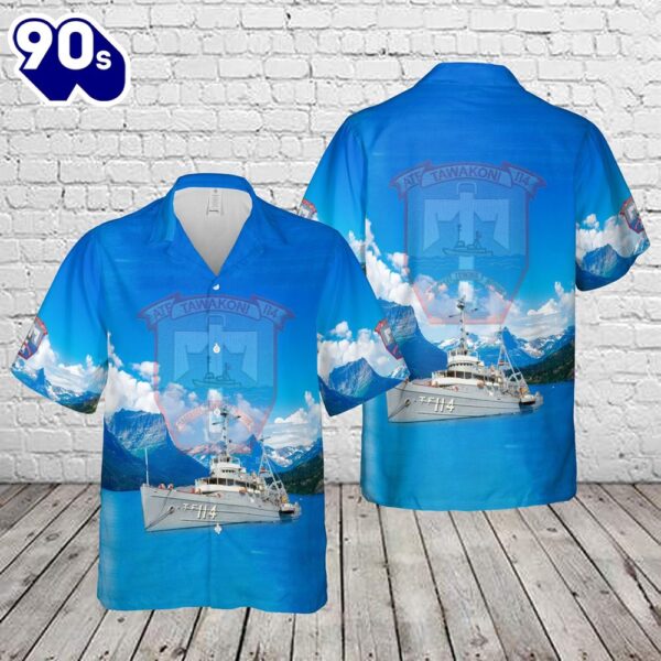 US Navy USS Tawakoni (ATF-114) Hawaiian Shirt