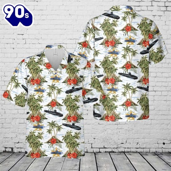 US Navy USS Texas (SSN-775) Hawaiian Shirt