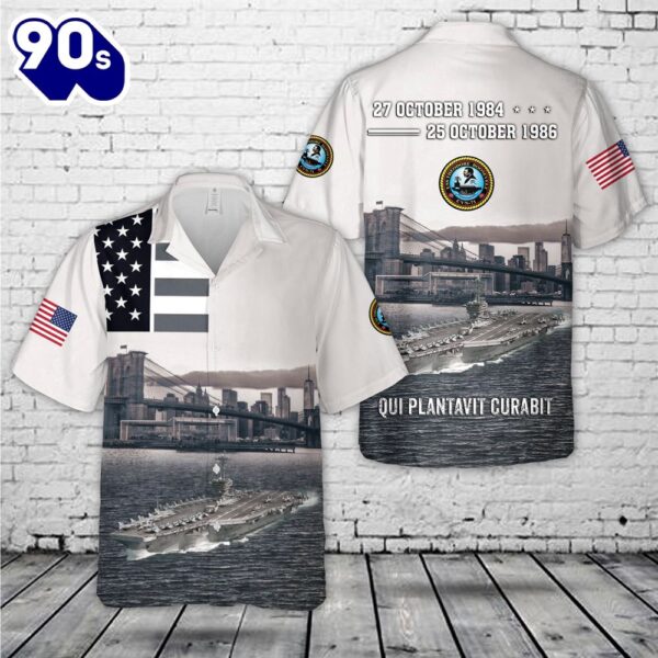 US Navy USS Theodore Roosevelt (CVN-71) Hawaiian Shirt