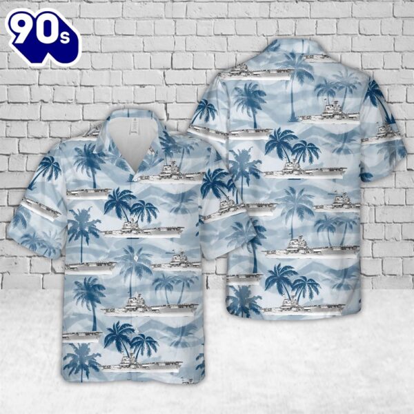US Navy USS Yorktown (CV-5) Hawaiian Shirt
