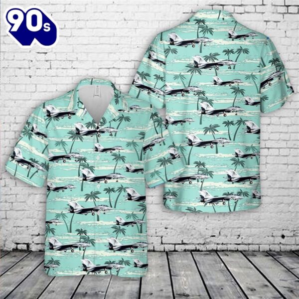 US Navy VF-101 F-14B Tomcat Hawaiian Shirt