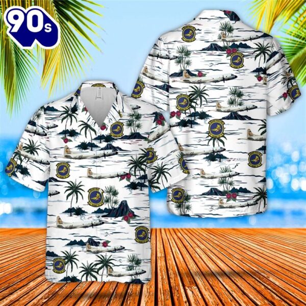 US Navy VP-44 (1951-1991) Lockheed P-3C Orion Hawaiian Shirt