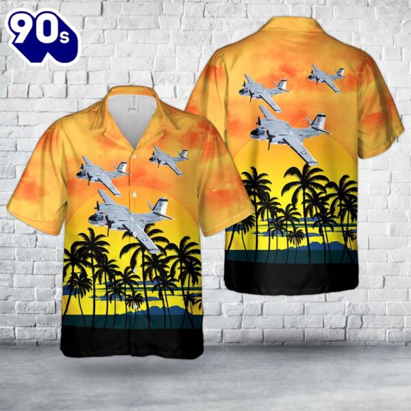 US Navy VX-4 Evaluators C-1A Hawaiian Shirt