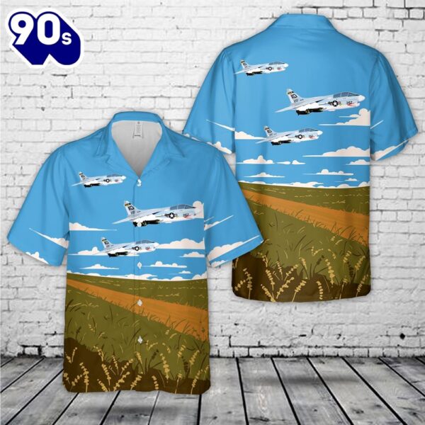 US Navy Va-174 Hellrazors (1980) Ta-7c Hawaiian Shirt