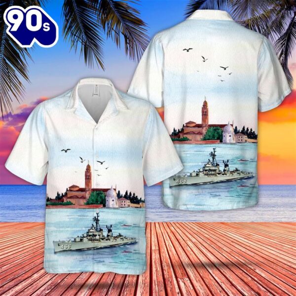 USS Taylor (DDDDE 468) U.S Navy Ship Reunions Hawaiian Shirt