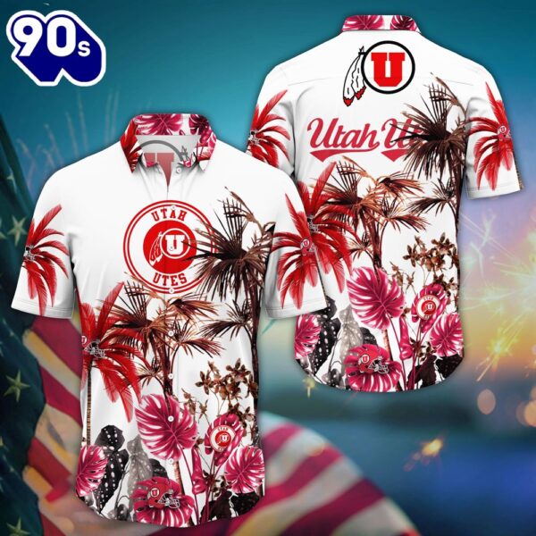 Utah Utes NCAA 4th Of July Hawaii Shirt For Fans