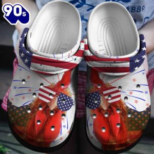 America Chicken Personalized Shoes clogs…