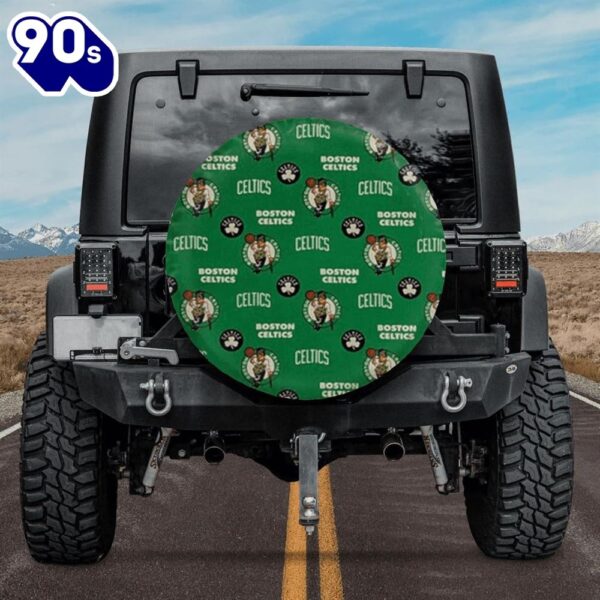 Boston Celtics Logo NBA Car Spare Tire Cover