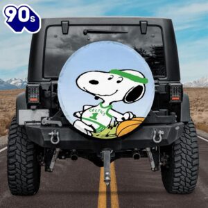 Boston Celtics Snoopy Wearing Uniform…